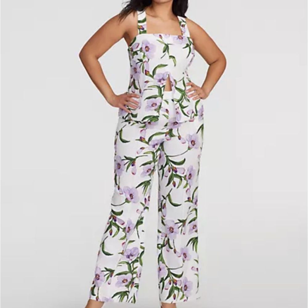Balee Floral Print Pant & tank top set - Gabrielle Union X FTF